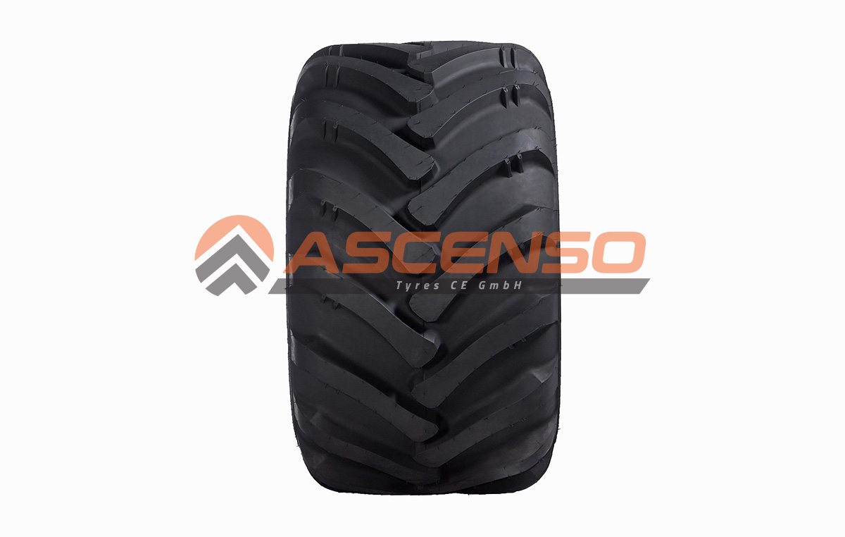 ASCENSO 650/45-22.5 20PR 171A8/175A6 R-1 TL EXB386 STEEL BELTED / DUAL BEAD